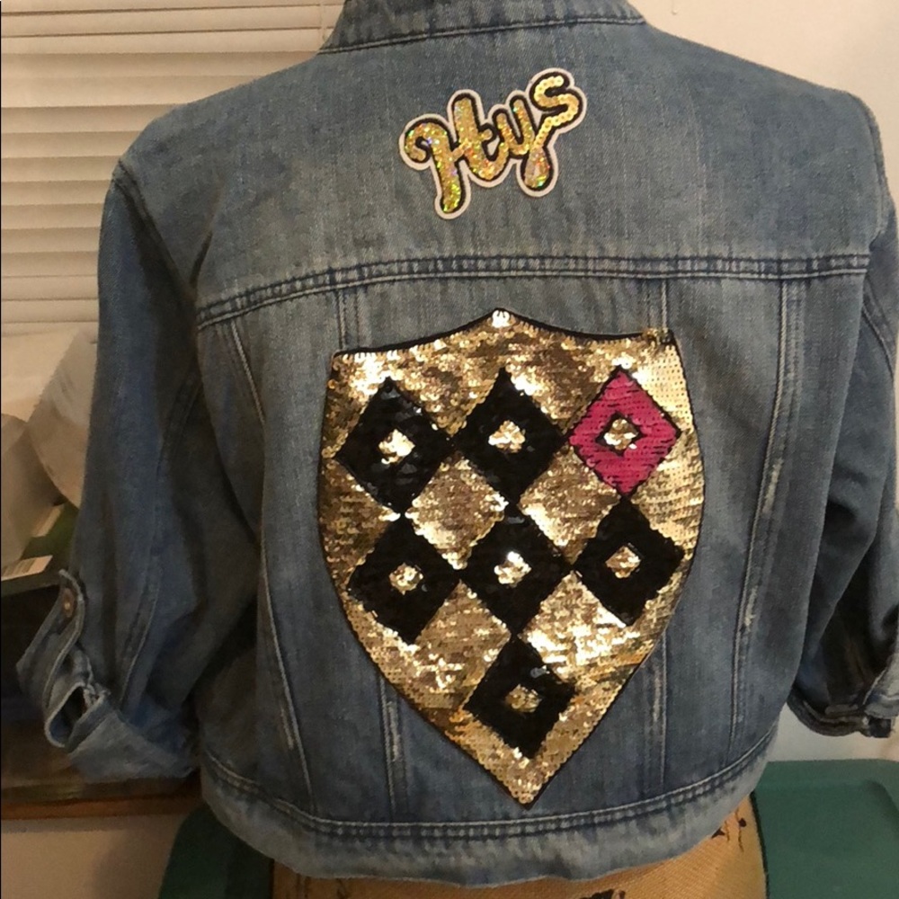 Super Cool Embellished Denim jacket